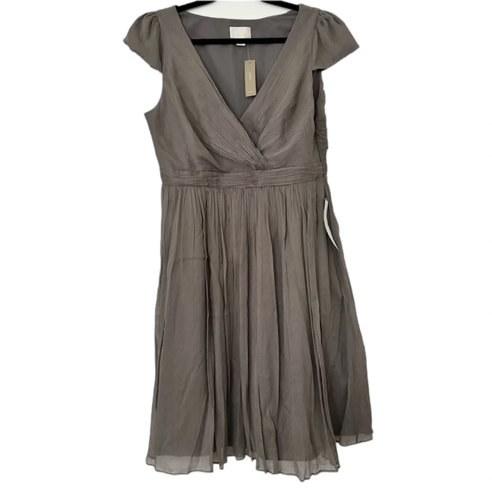 J. Crew Mirabelle Dress In Silk Chiffon NEW